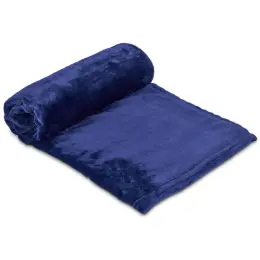 Serendipio Huron Fleece Blanket Navy